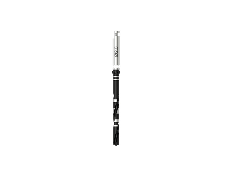Microcone - Foret pilote - long - D 2.0 (blanc) - L 25