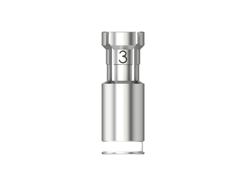 Microcone -Butée de profondeur pour Foret pilote - D 2.0 (blanc ) - L 9