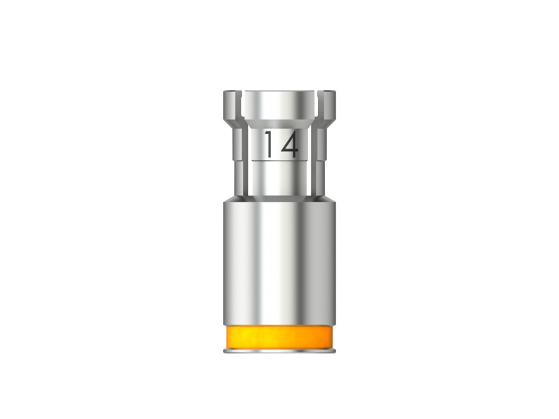 Microcone -Butée de profondeur pour Foret Standard / Foret cortical - D 2.5/2.8 (orange ) - L 9