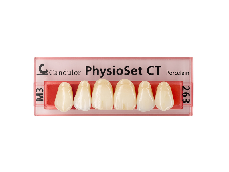 Dents antérieures porcelaine teintes Candulor 903/202+