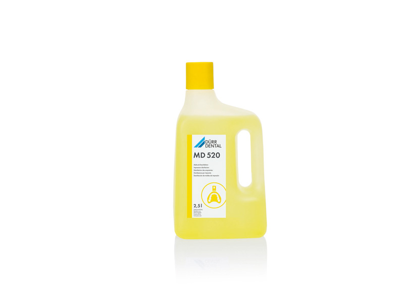 MD 520 Désinfection des empreintes et prothèses dentaires - 4 bidons de 2,5 l