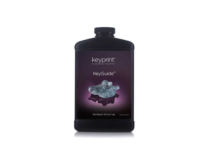 Résine 3D KeyGuide biocompatible pour guides chirurgicaux - Transparente - 1 kg