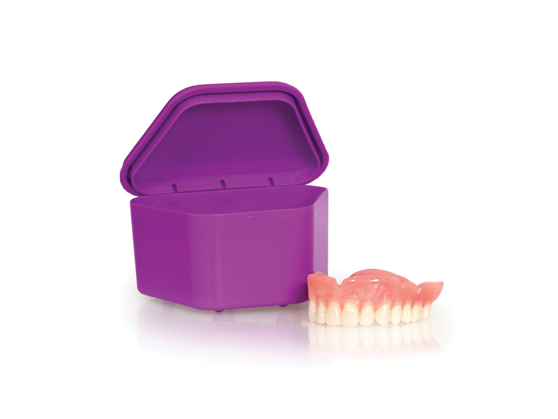 Boites de stockage pour prothèse - New Age Violet - 120 pièces