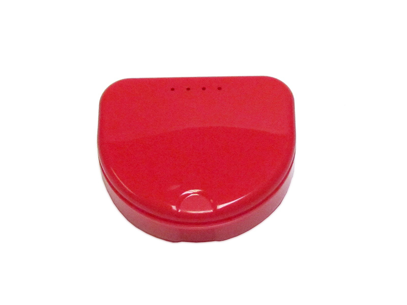 Boites Ortho laquées - Rouge - 12 pièces