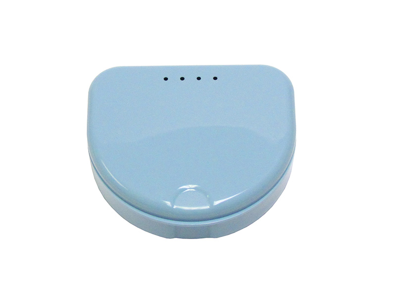 Boites Ortho laquées - Bleu clair - 12 pièces