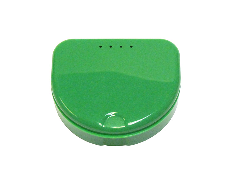 Boites Ortho laquées - Vert - 12 pièces
