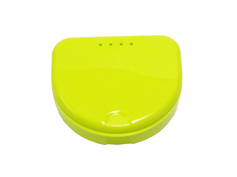 Boites Ortho laquées - New Age Vert citron - 12 pièces