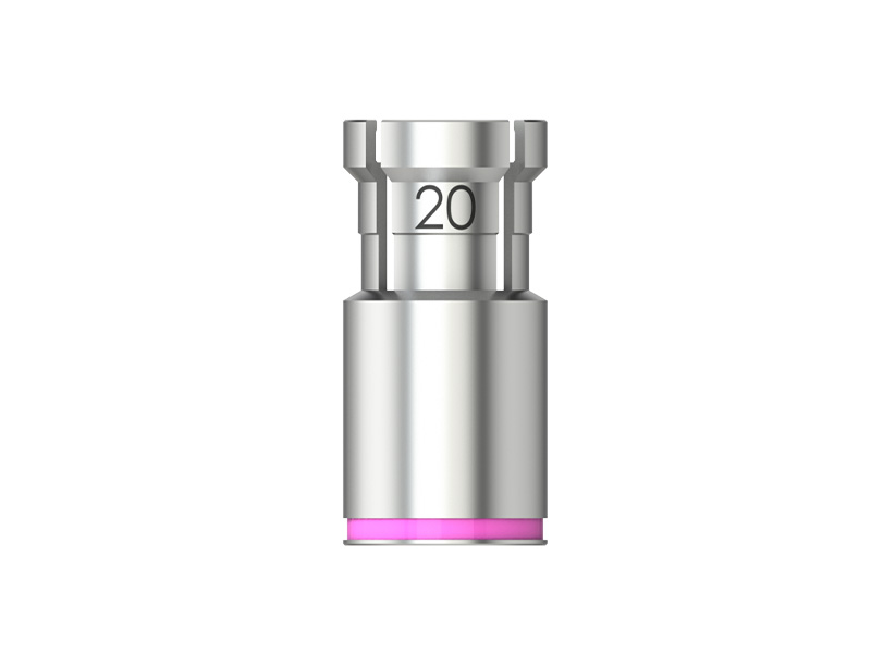 Quattrocone - Butée de profondeur pour Foret Standard / Foret cortical - D 3,2/3,3 (rose) - L 9