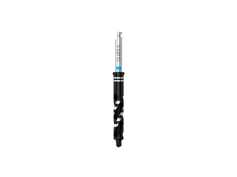 Quattrocone - Foret standard - long - D 2.0/3.5 (bleu clair) - L 25