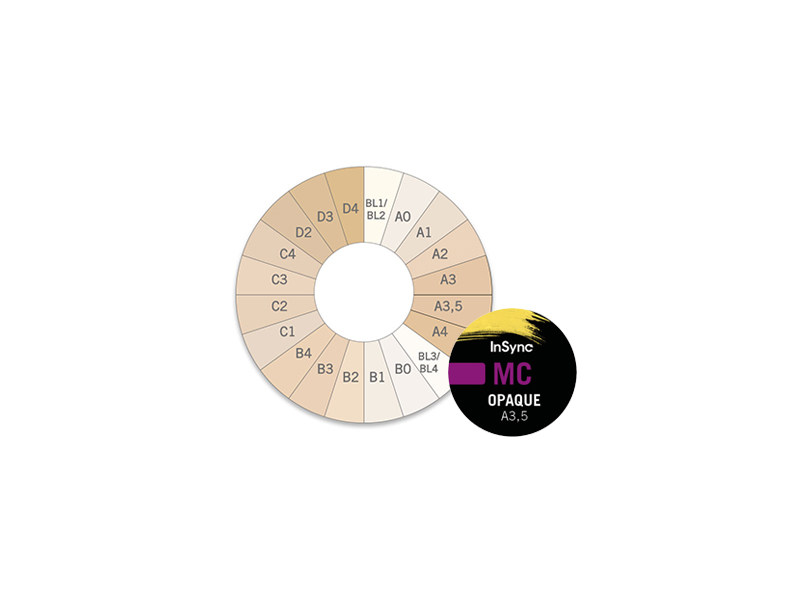 InSync MC Opaque en pâte C3 - 4 g