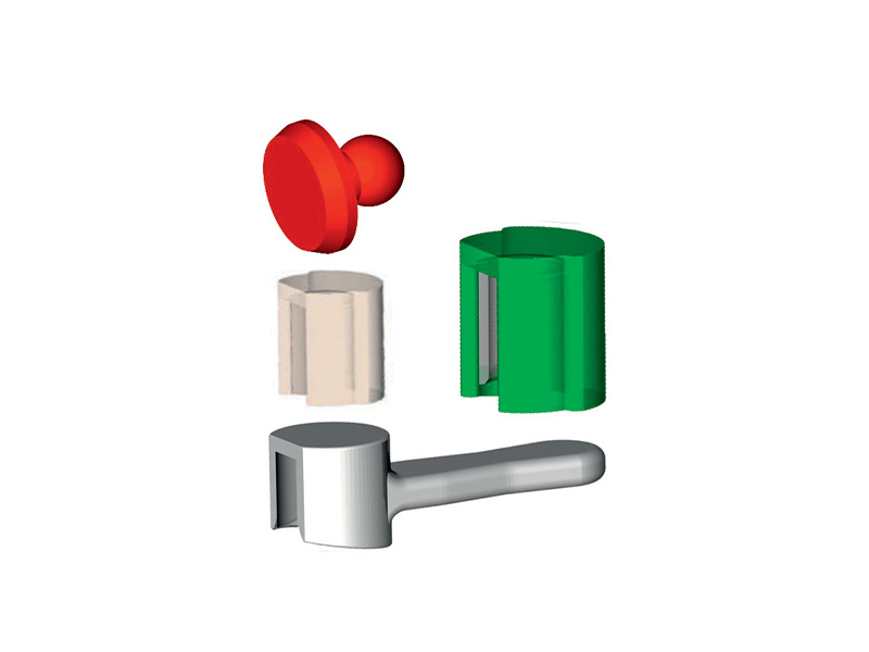MICRO 2 Gaine métallo-plastique - Coffret avec boitier métal