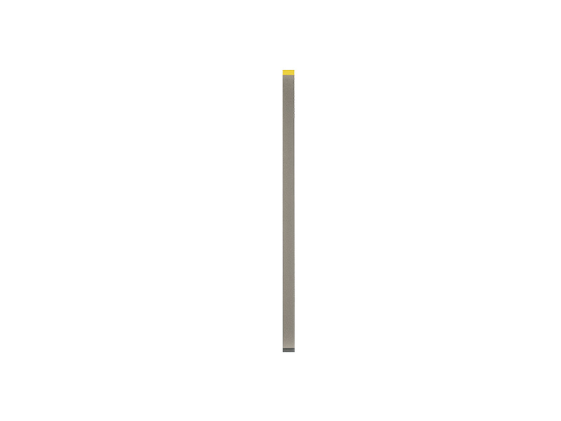 Bande diam. large jaune - Uniface - 6 x 147 x 0,08 mm - Super fin - 10 pièces