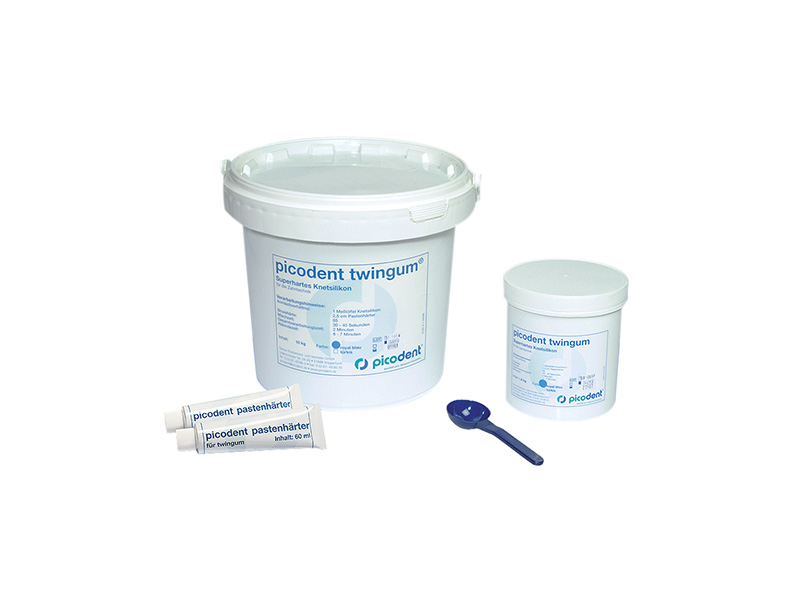 Twingum silicone à pétrir turquoise - 10 kg