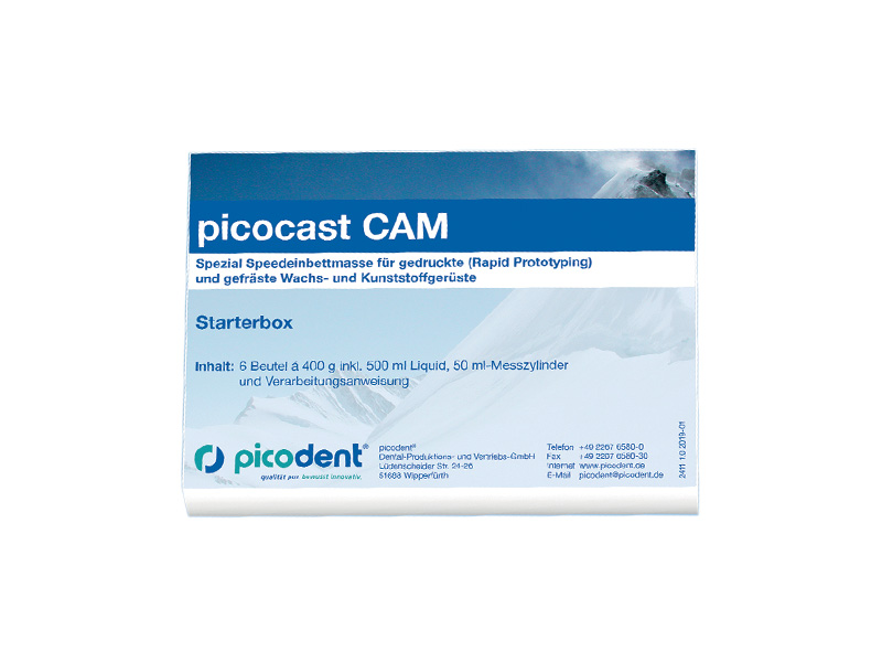Revêtement Picocast CAM - 50 sachets de 400 g