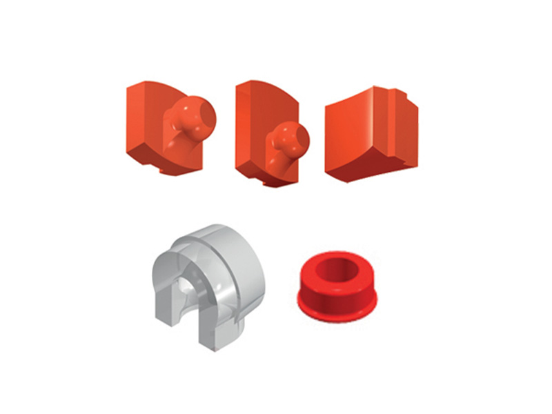 Attachement boule vertical 1,8 - Assortiment pour boîtier métallique 10 pièces