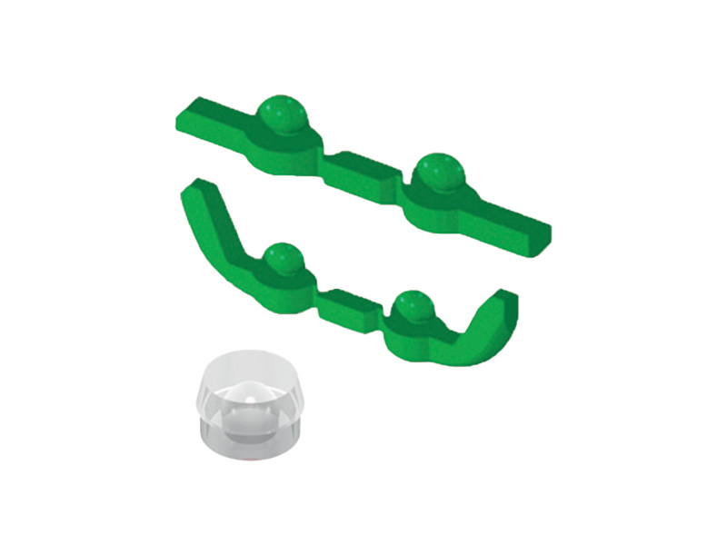 Attachement boule horizontal 2,5 - Assortiment réduit 4 pièces