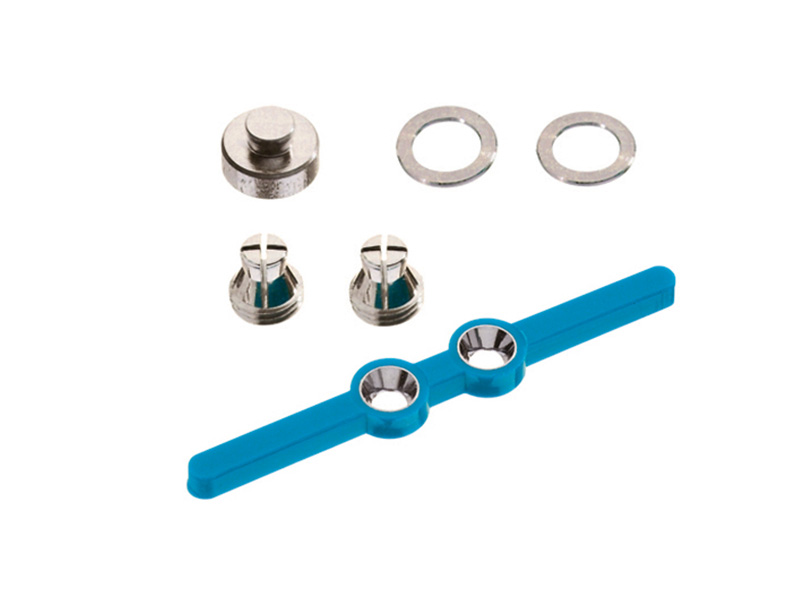 Ancrage M3 résilient - 2 matrices sur barre - Assortiment 5 pièces