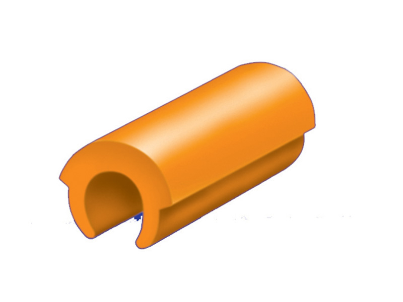 Bar-Connector - Matrice résiliente orange diam. intérieur 1,9 mm - boite de 6