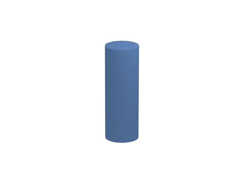 Polissoir pour métal non monté GD - Cylindre - ø 7mm x 20mm - Gros - 100 Pièces
