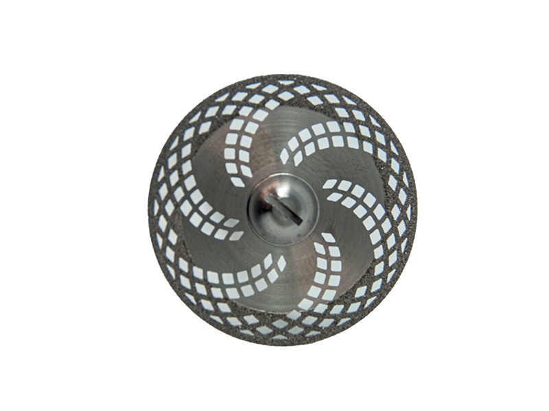 Disque diamanté Saphir PM Visionflex pour plâtre - Bague bleue/verte - 1 pièce