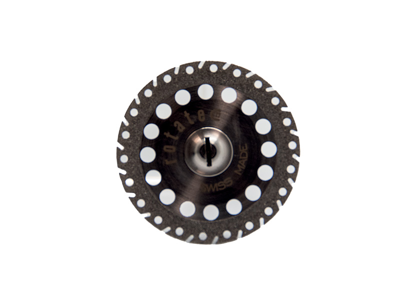Disque diamanté cranté pour plâtre PM - Bague verte - 1 pièce