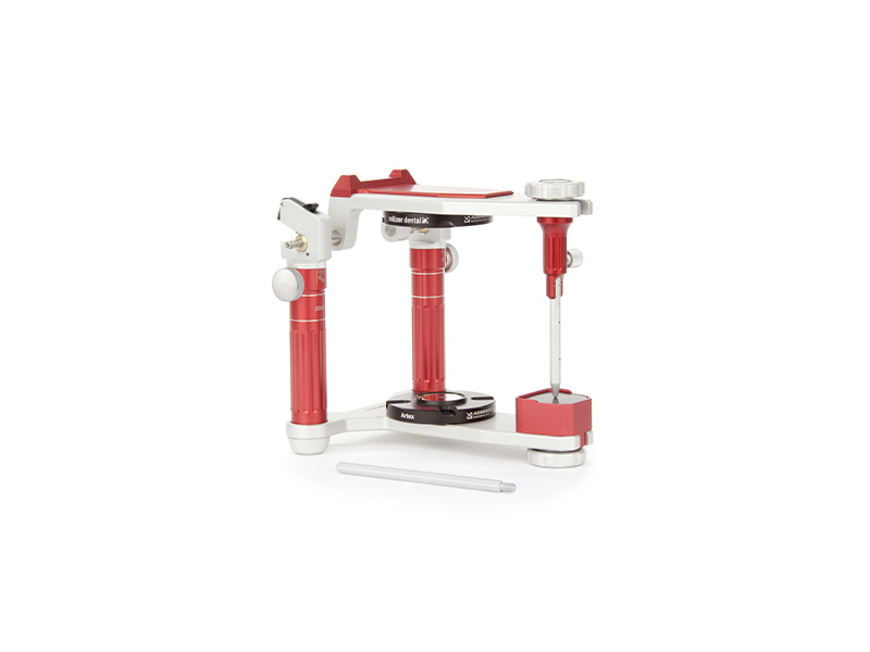 Articulateur CorsoArt A-line modèle BK hauteur 116 mm, rouge