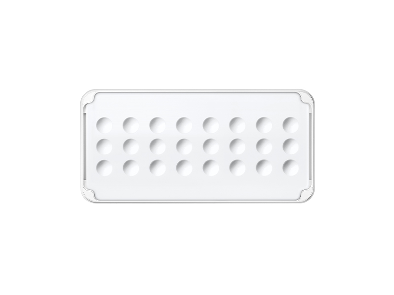 Micro-Layer, Slimpad Micro 1 plaque avec 24 encoches - Blanc (16124-1-S)