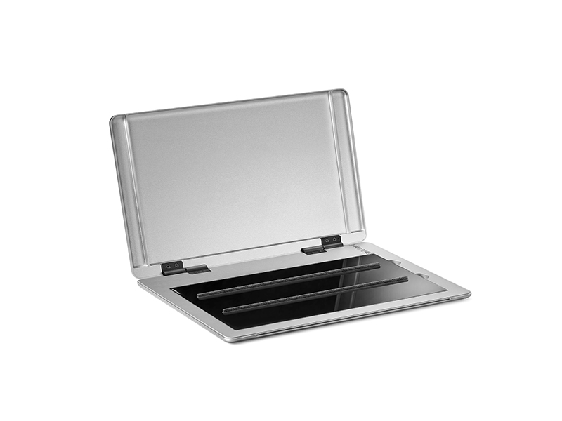 SlimPad PRO-B, Plaque de mélange pour porcelaine, Set complet - Plaque de verre noire (15100-BB)