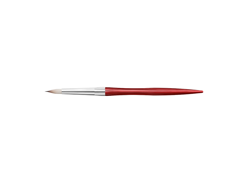 RSPCT Build-Up Pinceau #6R Monté sur un manche en aluminium WAVE #PUROSANGUE – 001 (4500-RSPCT-6R-PUR)