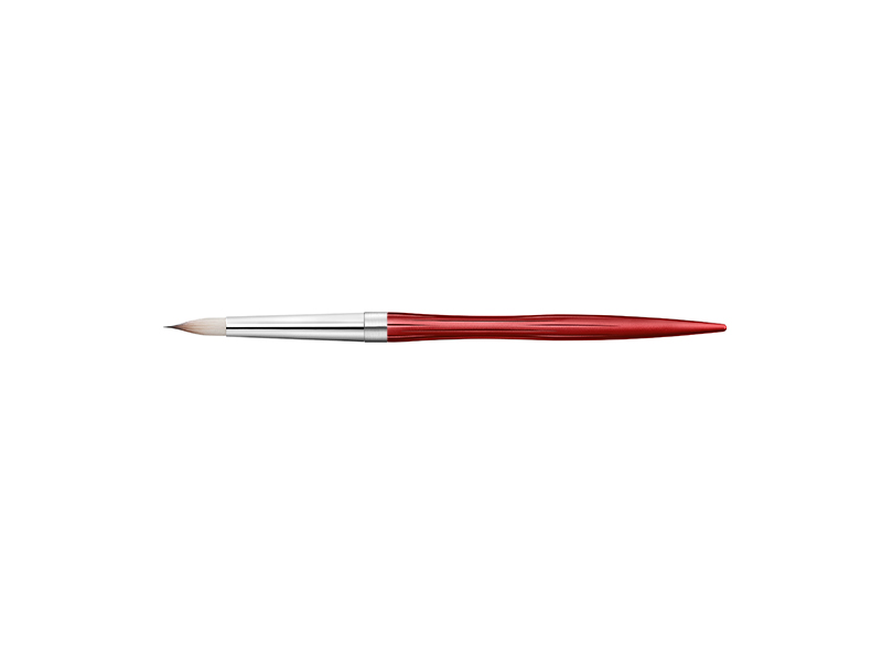 RSPCT Build-Up Pinceau #8R Monté sur un manche en aluminium WAVE #PUROSANGUE – 001 (4500-RSPCT-8R-PUR)
