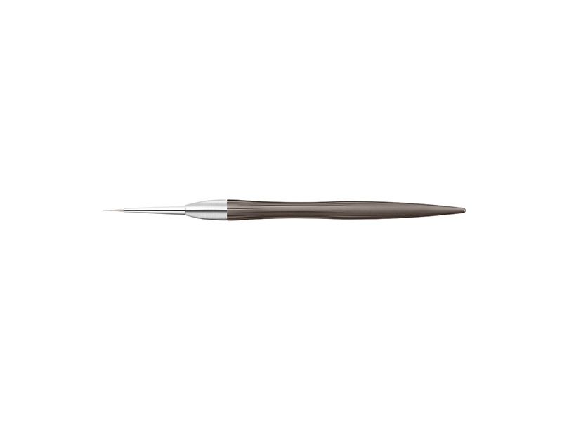 RSPCT Stain Pinceau #1 Monté sur un manche en aluminium WAVE #CAFÉNOIR – 002 (4500-RSPCT-1-CAF)