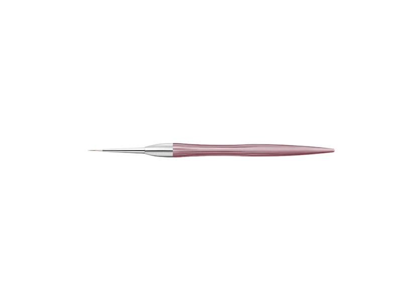 RSPCT Stain Pinceau #1 Monté sur un manche en aluminium WAVE #BONBONROSE – 003 (4500-RSPCT-1-BON)