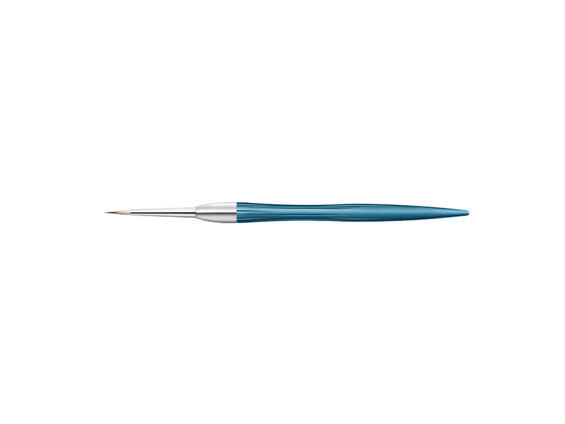 RSPCT Glaze Pinceau #3 Monté sur un manche en aluminium WAVE #NAZARÉ – 005 (4500-RSPCT-3-NAZ)