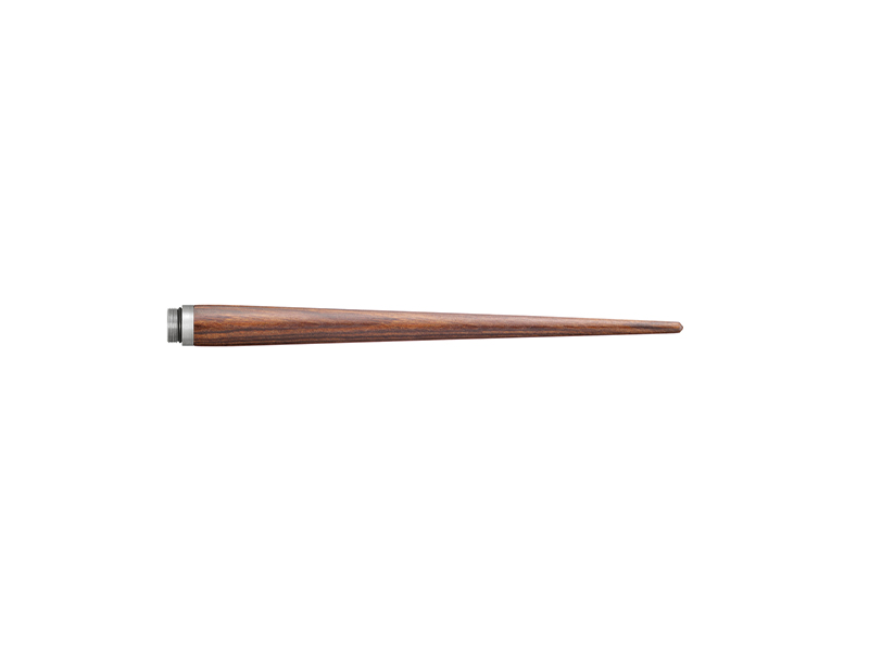 Manche en bois de violette - simple extrémité (4100-VIL)