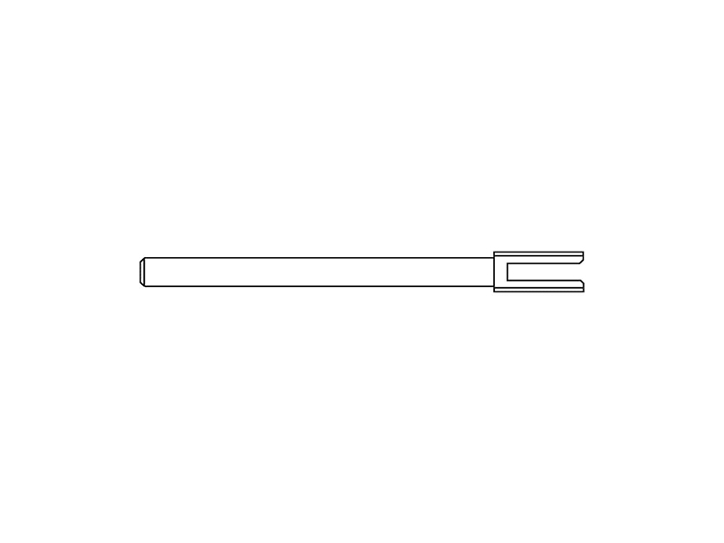Tige de parallélomètre - Mini-Dalbo® (070146) Tige de parallélomètre - Mini-Dalbo® (070146)