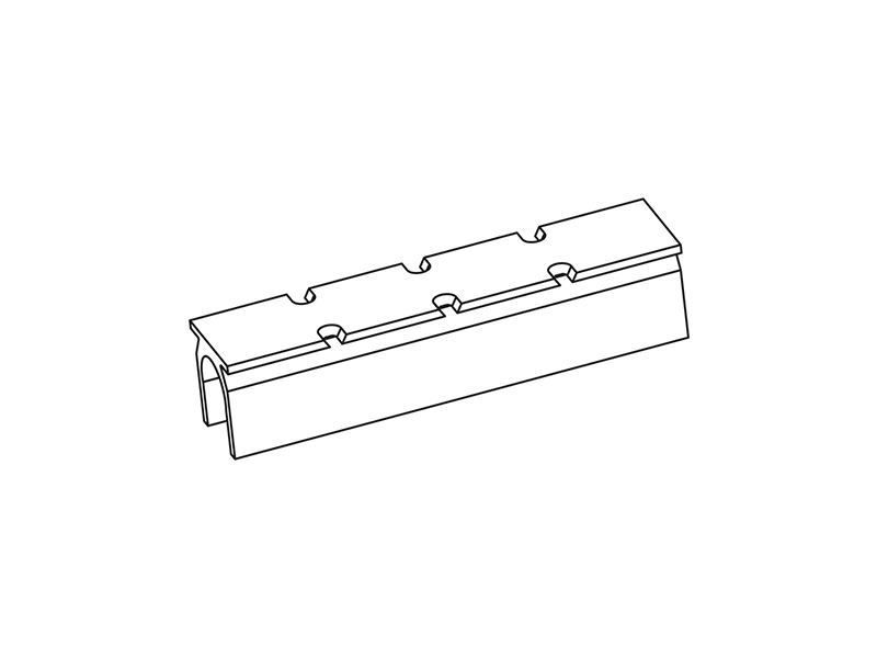 Partie femelle standard T micro L47.5 - Système Dolder® (05000680) Partie femelle standard T micro L47.5 - Système Dolder® (05000680)