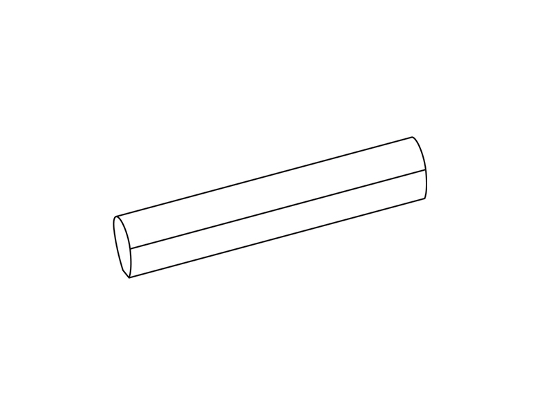 Partie mâle K macro L75 (2 pcs.) - Système Dolder® (05000563) Partie mâle K macro L75 (2 pcs.) - Système Dolder® (05000563)