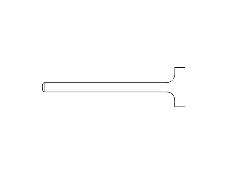 Tige de parallélomètre micro (barre rigide) - Système Dolder® (070143) Tige de parallélomètre micro (barre rigide) - Système Dolder® (070143)