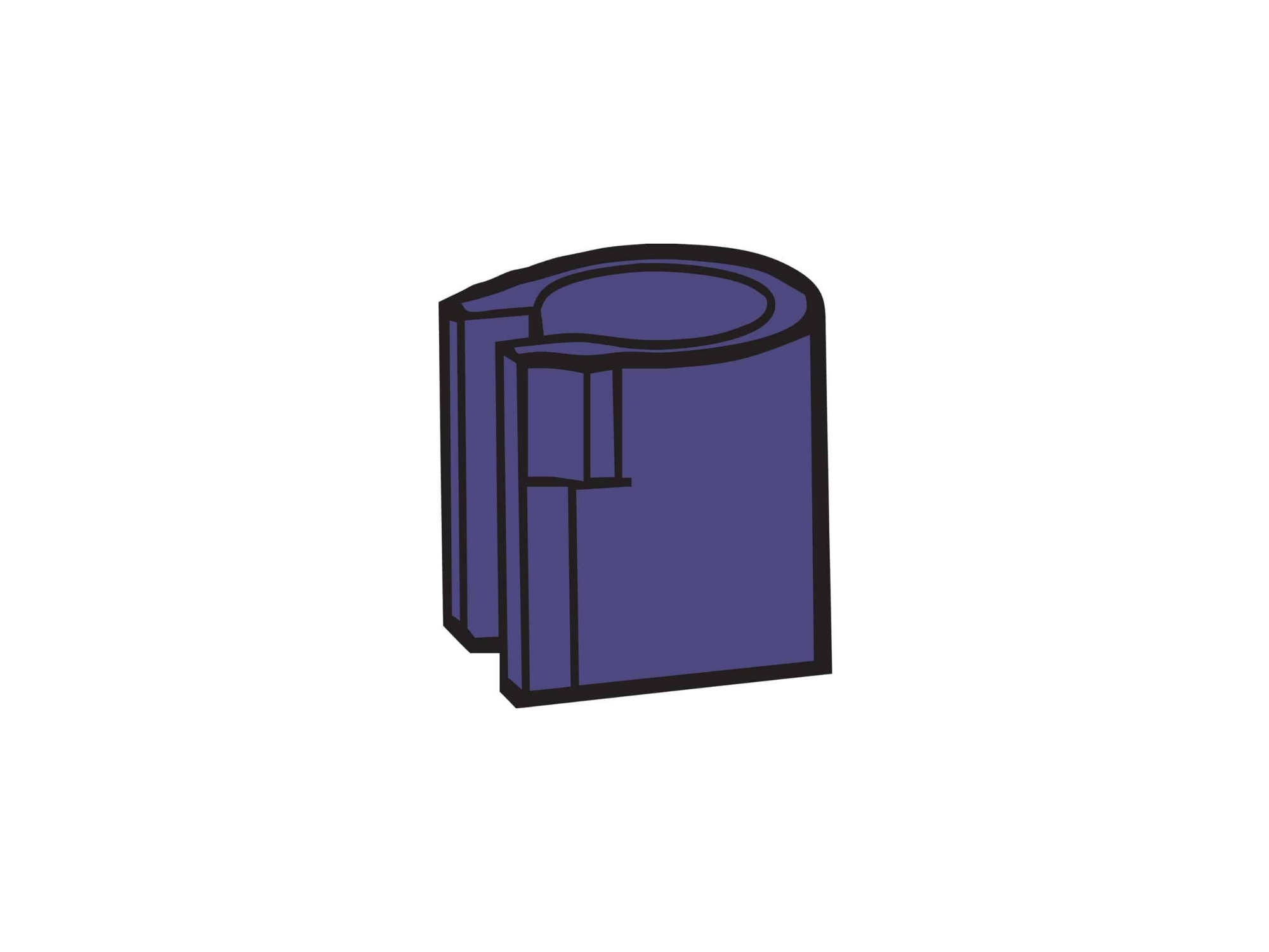 Gaine de rétention G violette (friction forte) 5 pcs. - Mini-SG® F/R (055766)