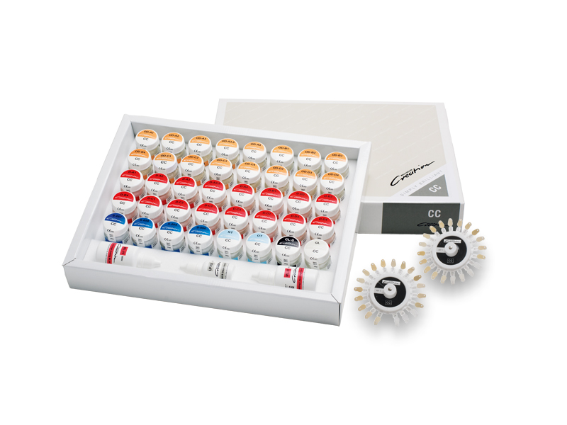 CC Kit 1 - Kit céramique (opaque dentines, dentines, incisals) CC Kit 1 - Kit céramique (opaque dentines, dentines, incisals)