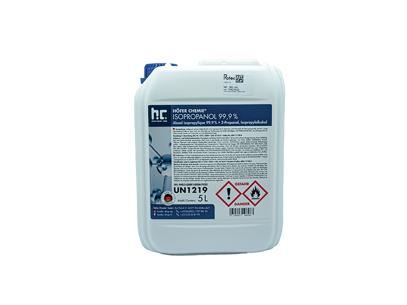 Alcool isopropylique - Bidon de 5 l