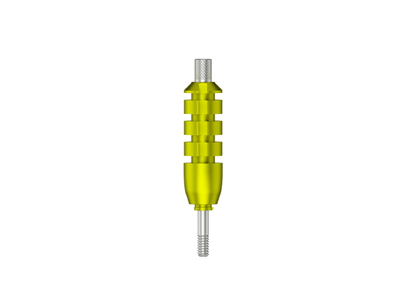 C Série - Transfert d'empreinte porte-empreinte ouvert - long - D 3.8 (jaune)