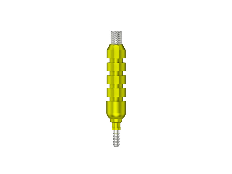 L Série - Transfert d'empreinte porte-empreinte ouvert - long - NC (jaune)
