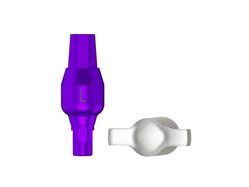 L Série - Transfert d'empreinte porte-empreinte fermé - coiffe de positionnement incluse - RC (magenta)